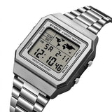 Luxury Stainless Steel Chrono Watch