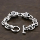 Dual Strength Lion Bracelet