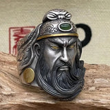 Retro Chinese Style Figure Pattern Ring