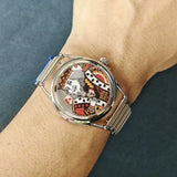 ساعة كوارتز لأوراق اللعب من King