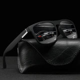Fashion Vintage Square Polarized Sunglasses