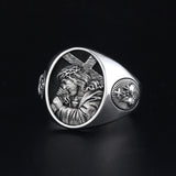Jesus Christian Cross Ring