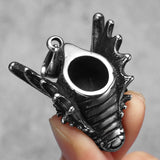 قلادة سلسلة قلادة رأس التنين