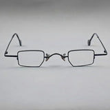 Small Square Alloy Eyeglasses