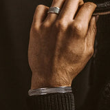 Geometrical Retro Men's Ring