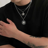 مجموعة قلادة قلادة STARFISH