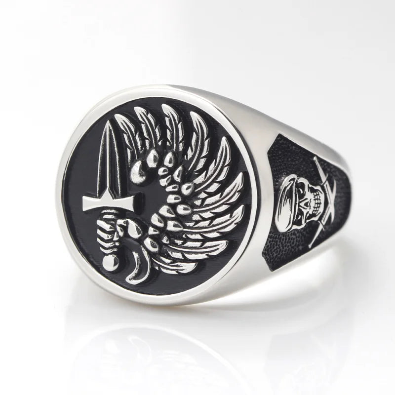 Foreign Legion Sterling Silver Ring