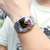Dynamic Flame Dial Quartz Watch