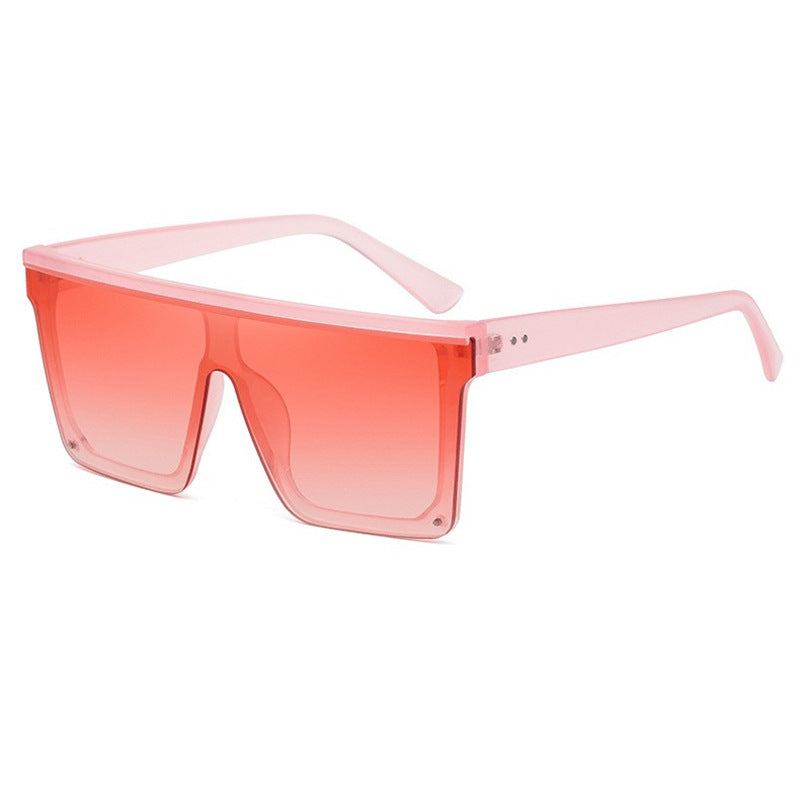 Polycarbonate Large Square Sunglasses