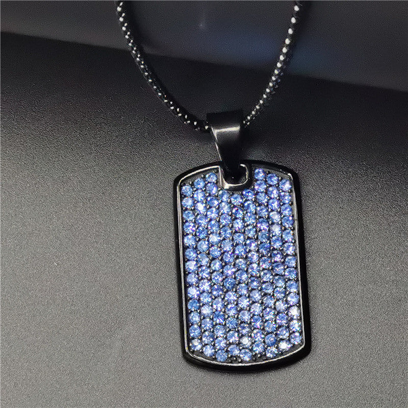 Voller Strass -Perlenkette Halskette