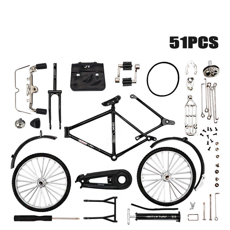 DIY Men's Bicycle Assembly Toys