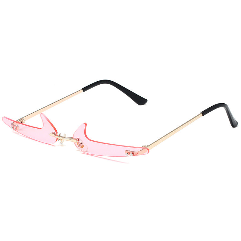 Fashionable Thick Shape Unique Sunglasses