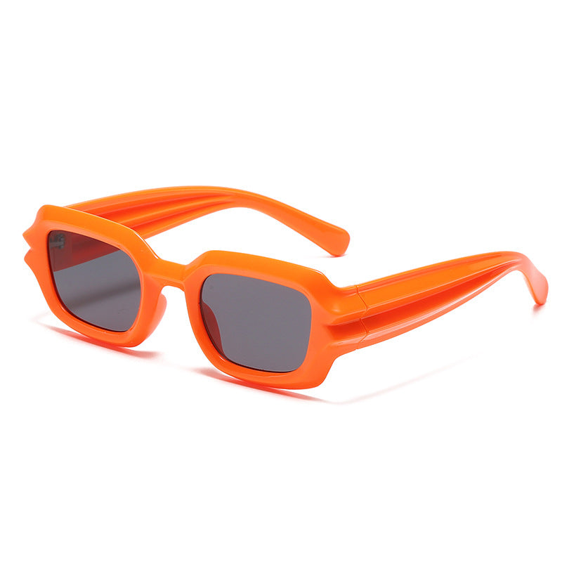 Trendy Square Candy Color Sunglasses