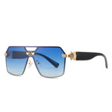 Retro Style Lion Head Sunglasses