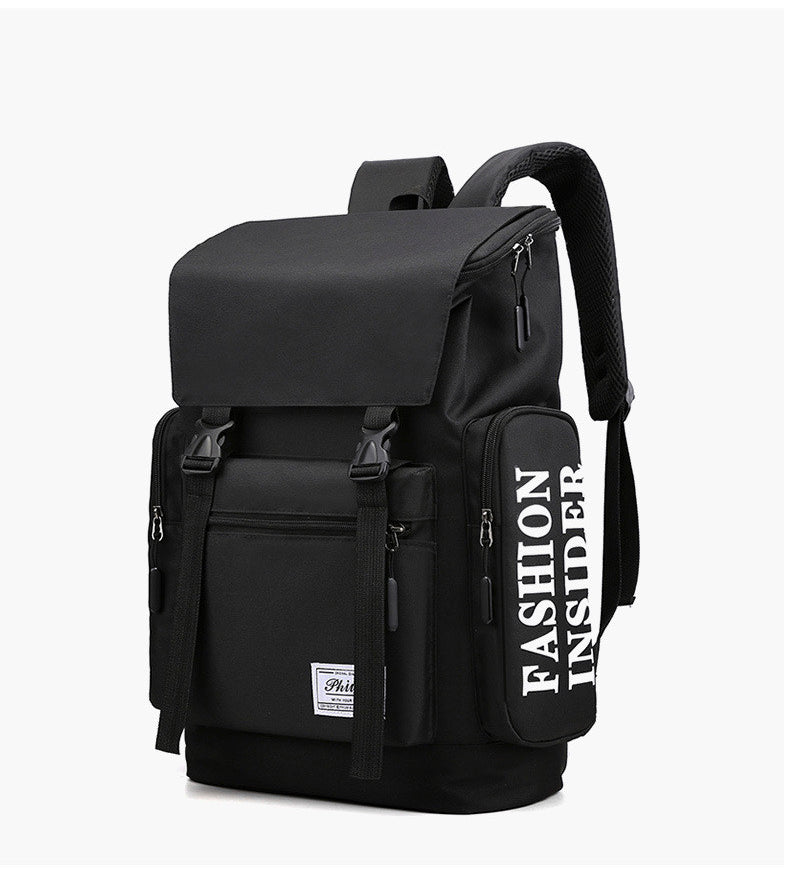 Großer quadratischer Oxford -Kleidung Reiserucksack