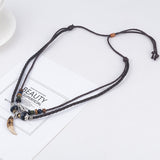 Ethnic Woven Beaded Necklace Retro Necklace