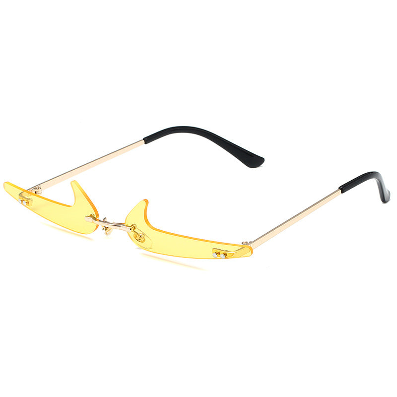 Fashionable Thick Shape Unique Sunglasses