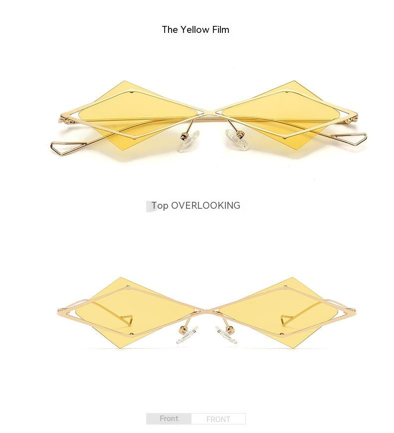 Unique Frameless Polycarbonate Sunglasses