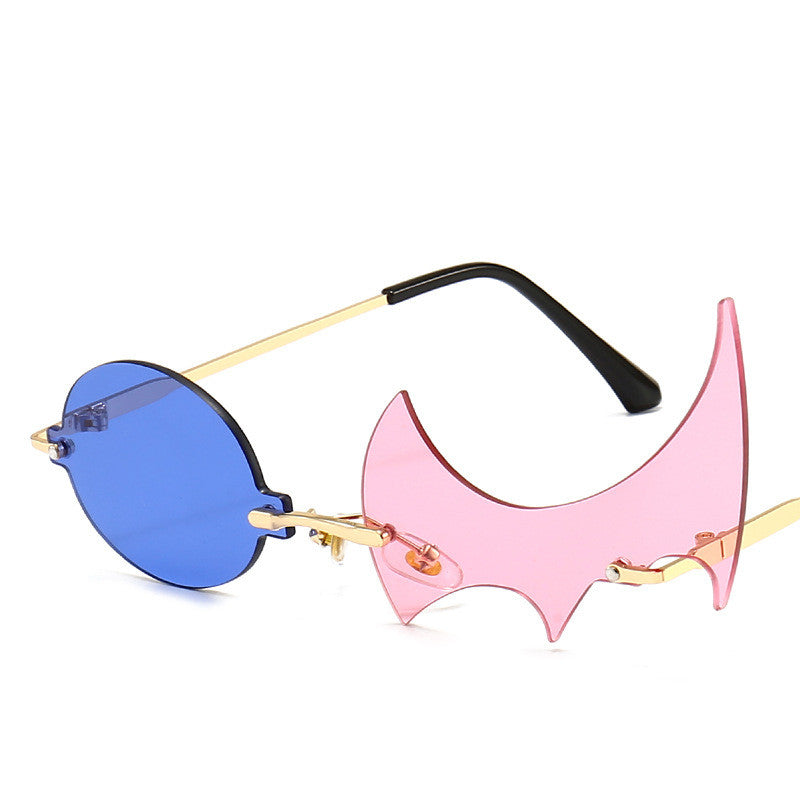 Fashion Irregular Shaped Polycarbonate Sunglasses