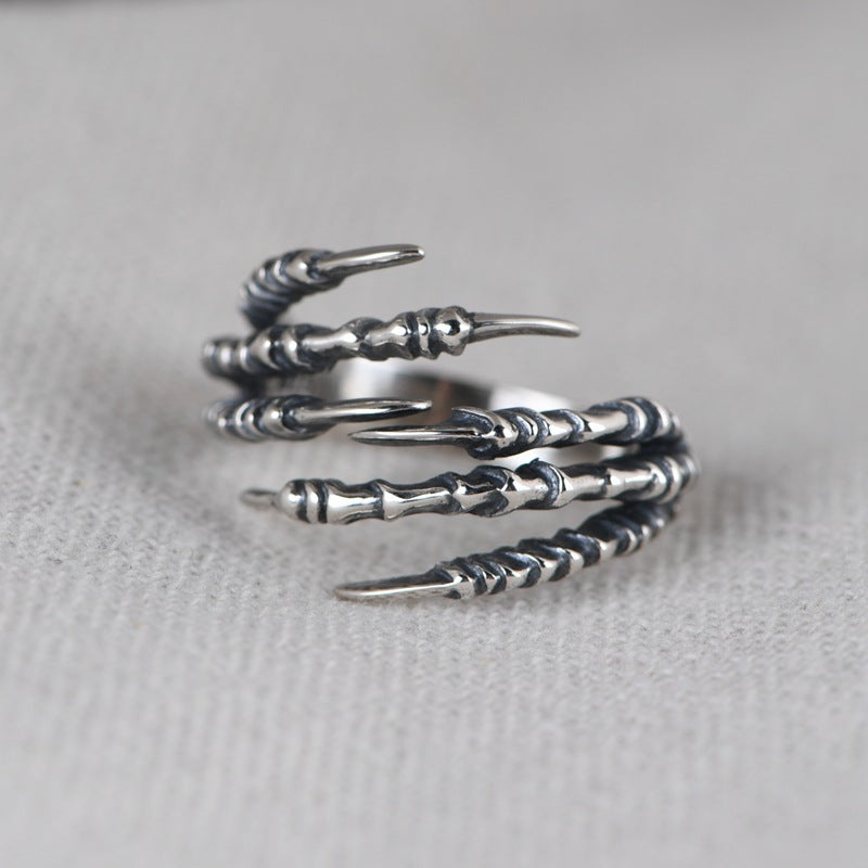 Eagle Claw Style Adjustable Ring