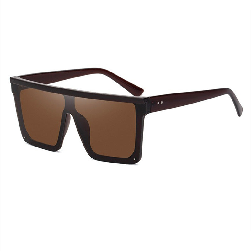 Polycarbonate Large Square Sunglasses