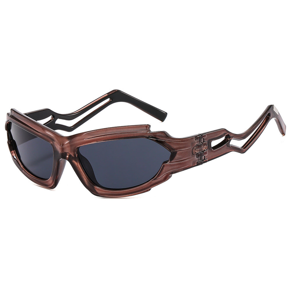 Casual Retro Polycarbonate Sunglasses