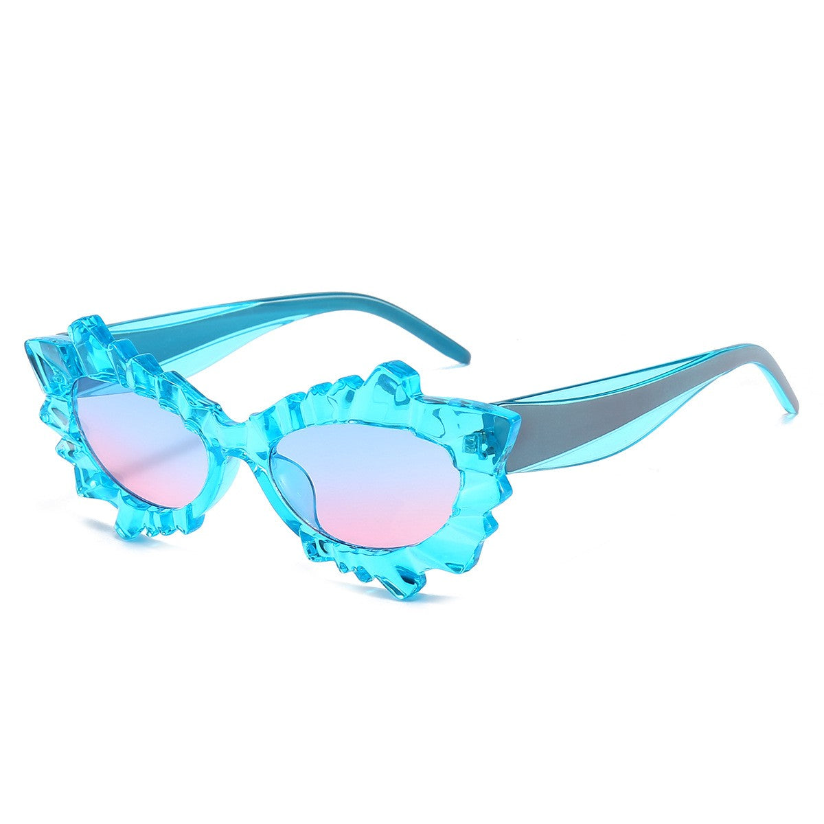 3D Spike Irregular Style Sunglasses