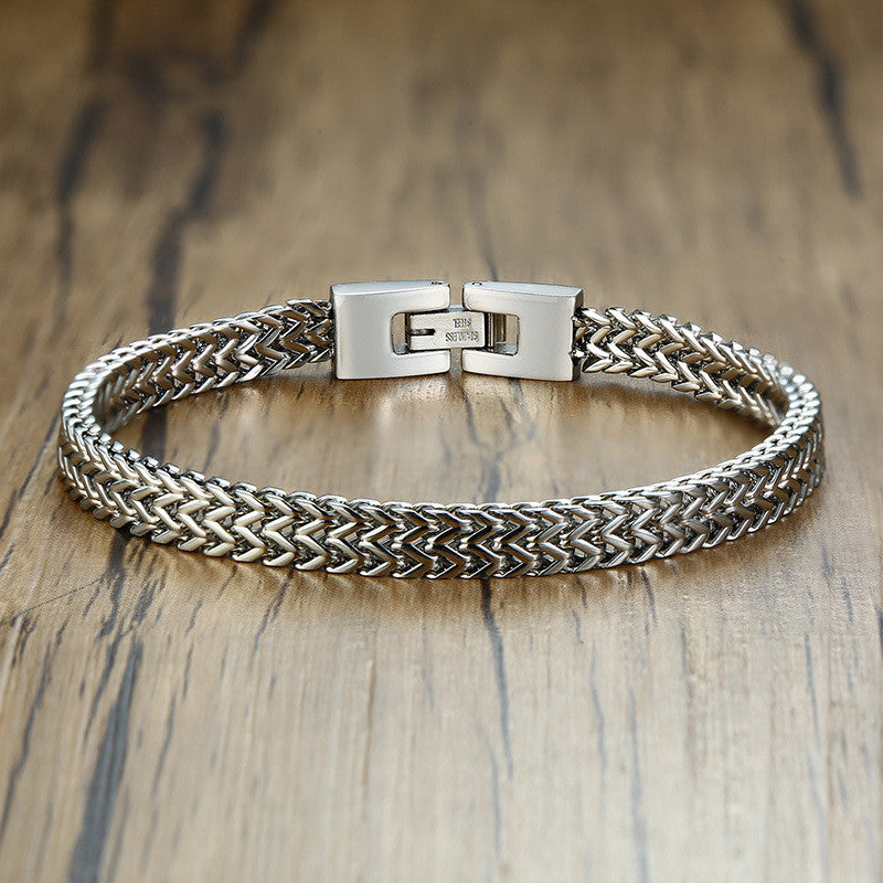 Bracelet de quille en acier inoxydable