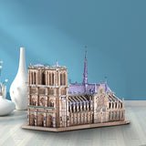 Notre Dame De Paris Miniature 3D Puzzle Toy