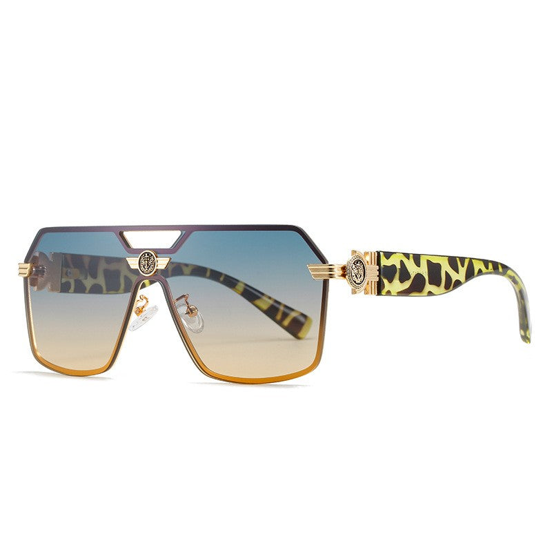 Retro Style Lion Head Sunglasses