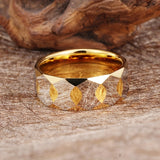 Geometric Prism Stainless Steel Ring