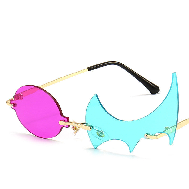 Fashion Irregular Shaped Polycarbonate Sunglasses