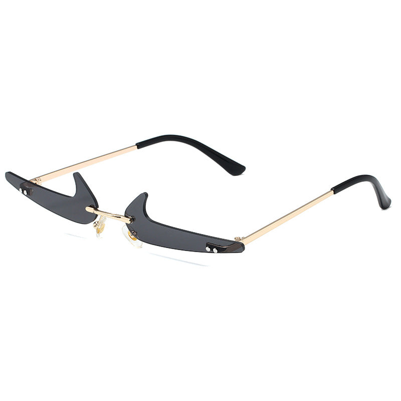 Fashionable Thick Shape Unique Sunglasses