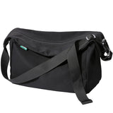 Black Casual Oxford Fabric Messenger Bag