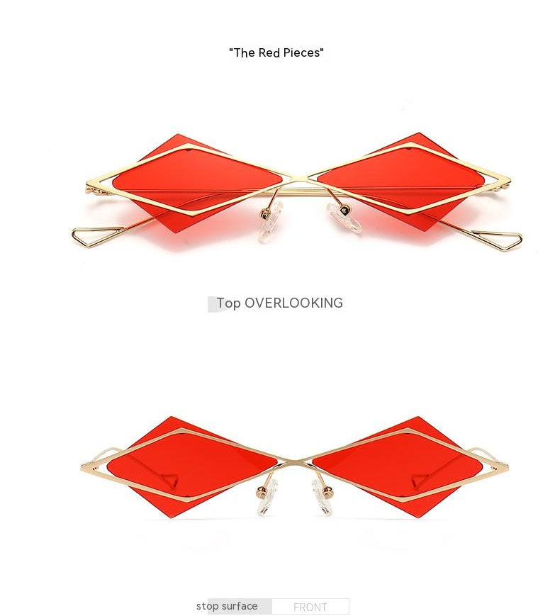 Unique Frameless Polycarbonate Sunglasses