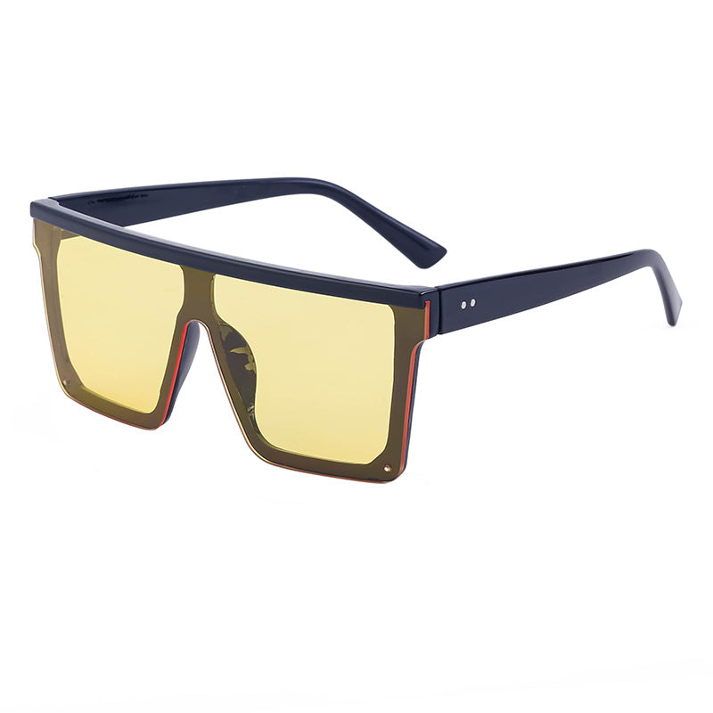 Polycarbonate Large Square Sunglasses