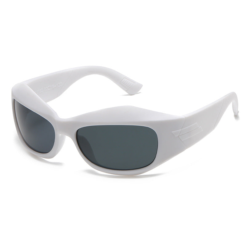 Large Thick Frame Concave Sunglasses