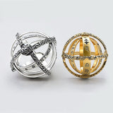 Sphere Zodiac Symbol Pattern Alloy Ring