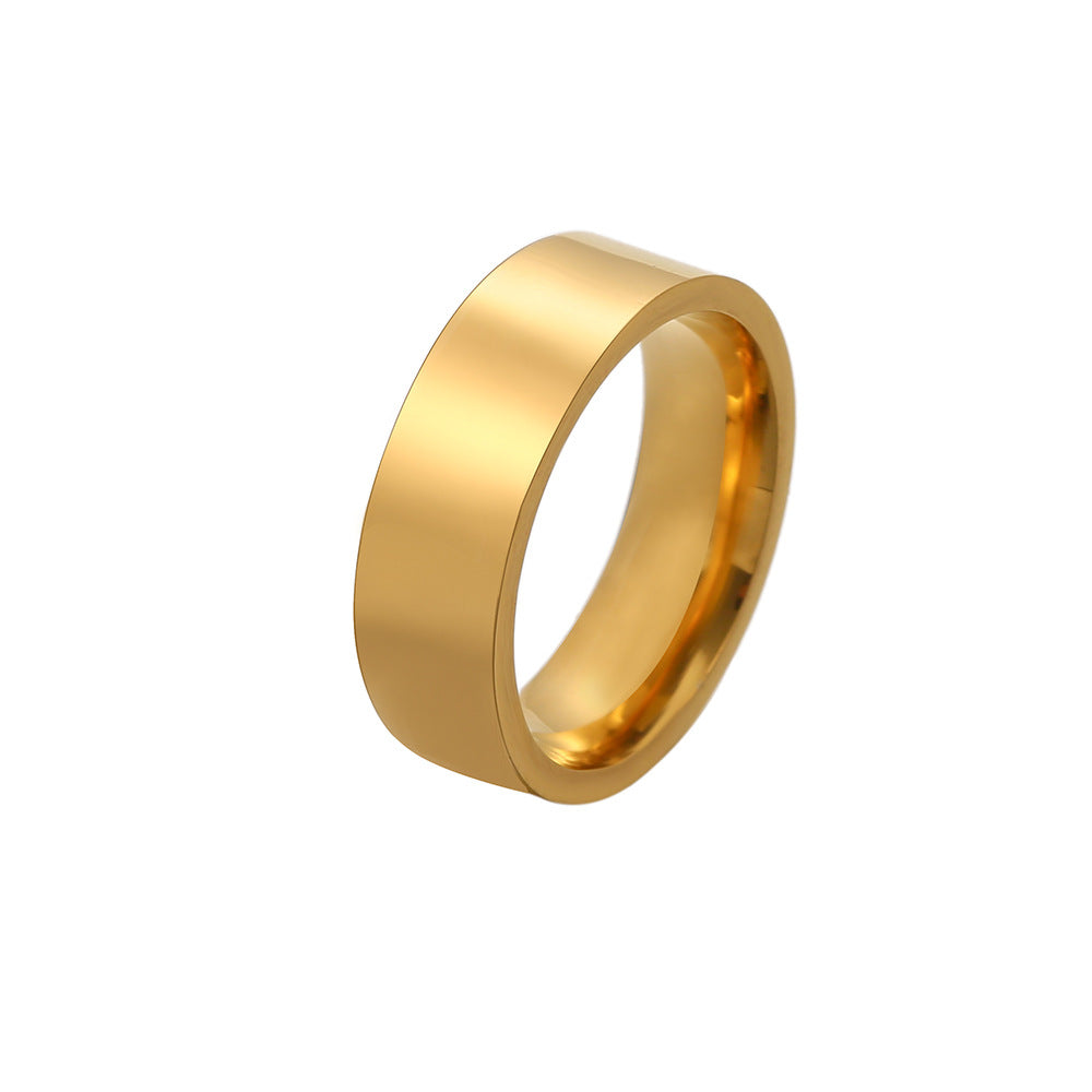Minimalist Style Anodized Ring