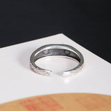 The Bird Eye Sterling Silver Adjustable Ring