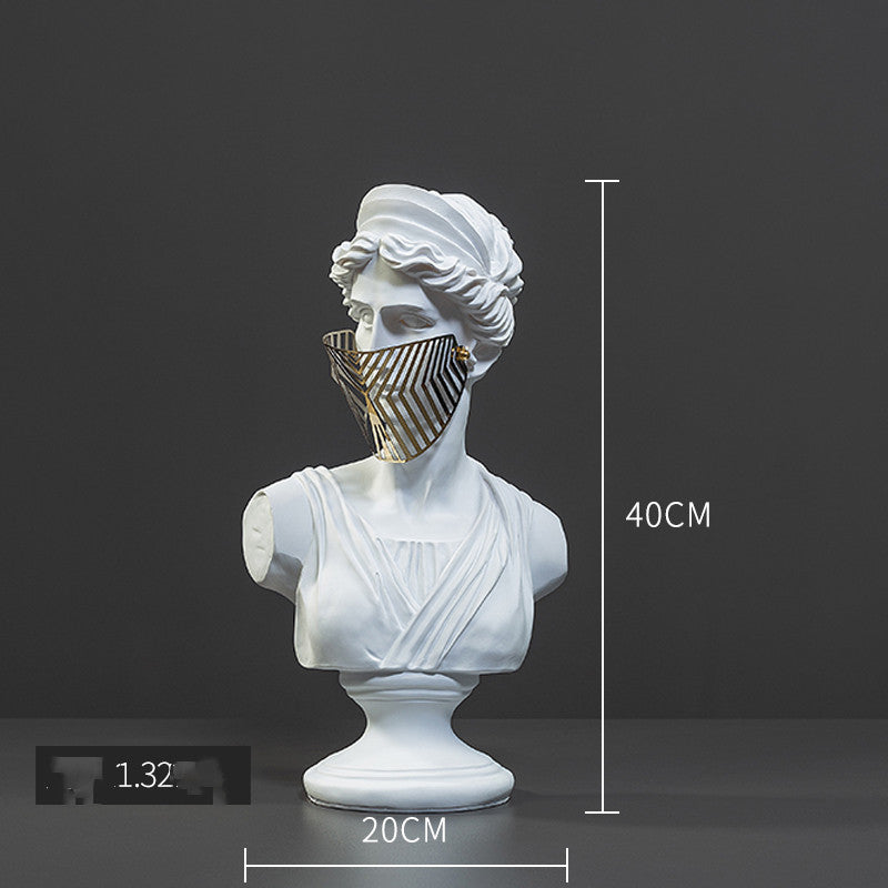 Greek Mythology Portrait Statue