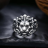 Lion Head Vintage Adjustable Ring