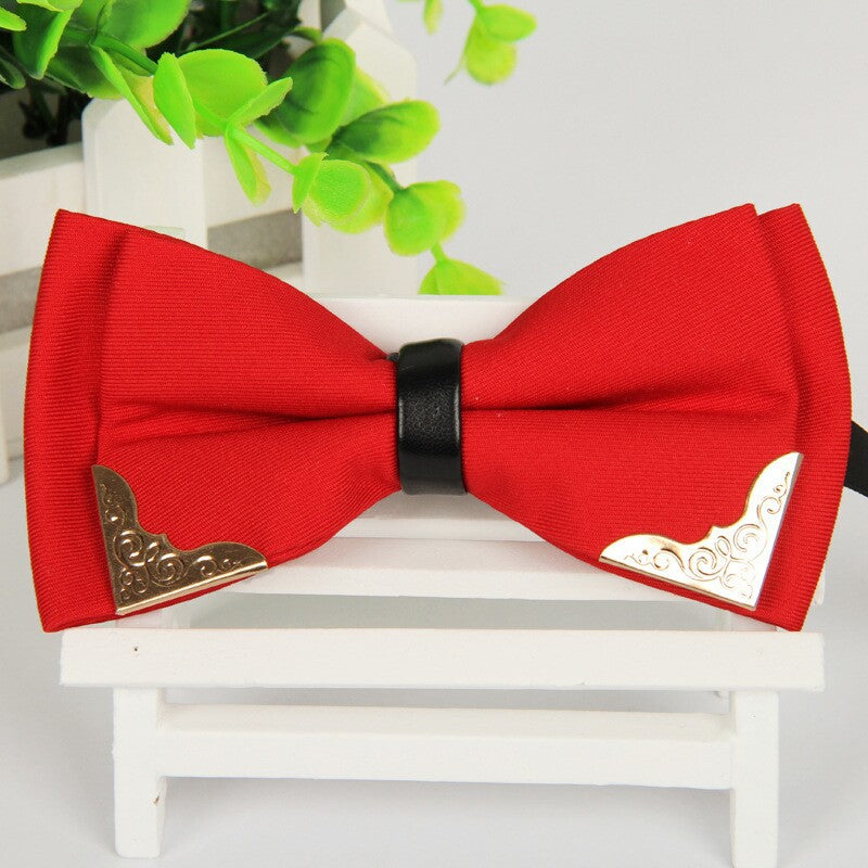 Geometric Alloy OnThe Edge Bow Tie