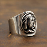 Indian Tribe Sterling Silver Ring