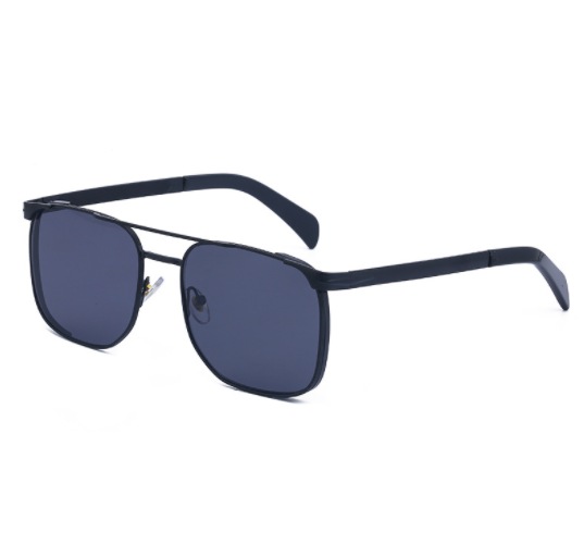 Metal Frame Retro Square Sunglasses