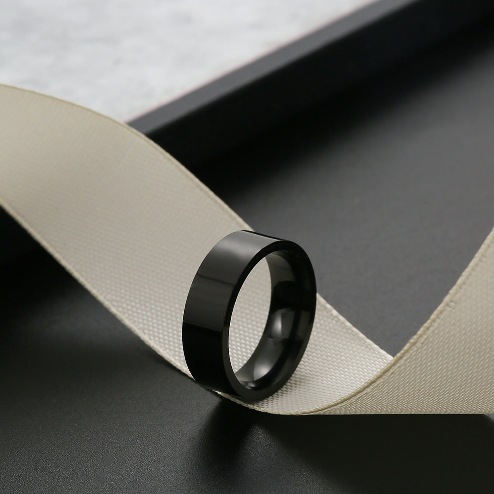 Minimalist Style Anodized Ring