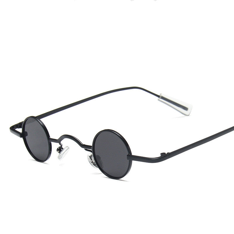 Small Round Frame Polarizing Sunglasses