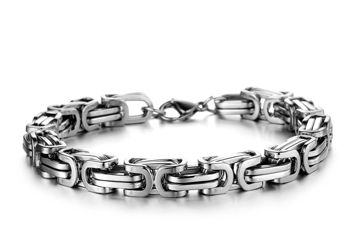 18k Plated Gold Double Layer Chain Bracelet