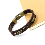 Vintage Multi Style Leather Bracelet