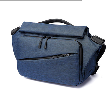 Solid Square Oxford Cloth Shoulder Bag